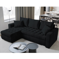 BROMARKT LUIS Dark Gray/Graphite Sofa 238cm 4-Sitzer