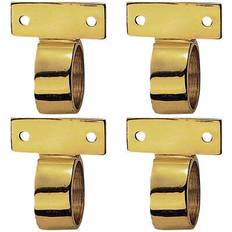 Brass Window Hardware & Fittings Loops 4 Pack Vertical Ring Sash Window Lift Handle 44 x 12mm 25mm Dia