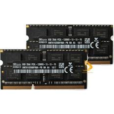 2x 8GB DDR3 1600MHz Laptop RAM