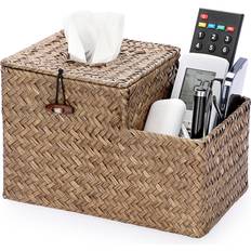Tissue Box Covers Ignpion Woven Square Tissue Holder Seagrass