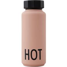 BPA-Free Thermoses Design Letters Insulated Pink Thermos 0.5L