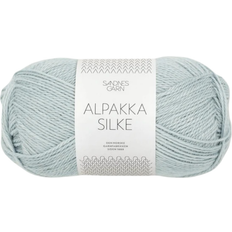Sandnes Garn Alpakka Silke Light Grey Blue 200m
