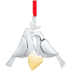 Twelve Days of Two Turtle Doves Silver Tone Gold Tone