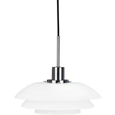 Dyberg Larsen DL31 Glass Opal/Chrome Pendant Lamp ∅ 31cm