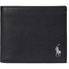 Polo Ralph Lauren Tegnebøger & Nøgleringe Polo Ralph Lauren Saffiano Leather Wallet - Black