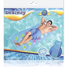 Bestway Oppustelig Madras Blå 188 x 71 cm