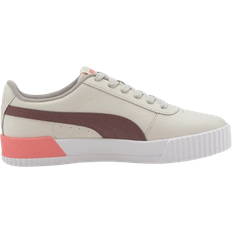 Puma Carina Leather W - Khaki/White/Brown