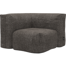 Polyrattan Modulsofaer Havemøbler SACKit Soft Sofa Corner Section Noir W95 x D95 x H70 cm Modulsofa
