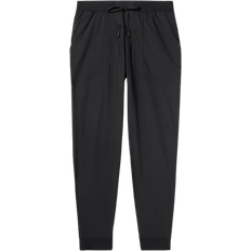 Lululemon Men's ABC Tapered Recycled Warpstreme Drawstring Trousers - Black