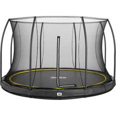 Salta Comfort Edition Ground Trampoline 366cm + Safety Net Black