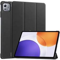 Pad 7S Pro 12.5 Tri-Fold Serie Folio Hülle Schwarz