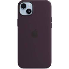Apple Silicone Case with MagSafe for iPhone 14 Plus Elderberry