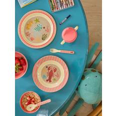 Rice Køkkentilbehør Rice Melamine Kids Bowl Coral Ocean 250 ml Morgenmadsskål