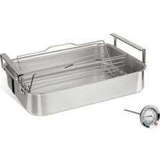 3-Ply Roaster 43x33 cm Stainless Steel Grid