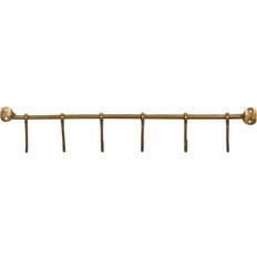 House Doctor Hooks Knagerække 60.5 cm Messing Tøjkrog