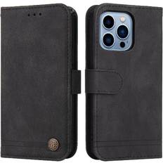 GANGXUN iPhone 13 Pro Leather Protective Case