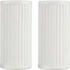 aida Groovy White Pepper Mill, Salt Mill 2pcs 9cm