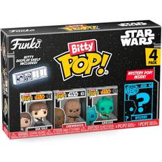 Bitty pop funko star wars Funko Bitty Pop! Star Wars: Han Solo, Chewbacca & Greedo 4-Pack