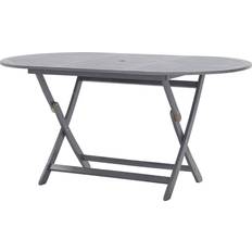 Oval Outdoor Dining Tables vidaXL 46332 - Grey