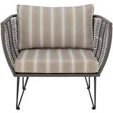 Bloomingville Mundo Black/Beige/Dark Green Loungestol 72cm