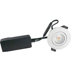 Nordtronic Lamper Nordtronic Low Profile ECO Matt White Spotlight