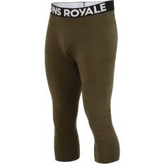 Grøn - Træningstøj Svedundertøj Mons Royale Cascade Merino Flex 3/4 Legging Merino undertøj brun