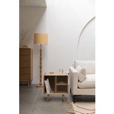 Zuiver Sengebord Zuiver Sidebord Rise Mørkebrun 55x50x40 cm Sengebord