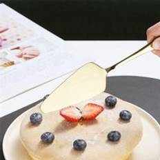 Stainless Steel Cake Slicers Tlily Gold Server Knife Set 6 Pieces Cake Slicer