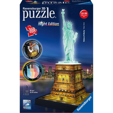 3D-Puzzles Ravensburger Statue of Liberty at Night 108 Pieces