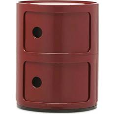 Red Storage Cabinets Kartell Componibili Burgundy Storage Cabinet 32x40cm
