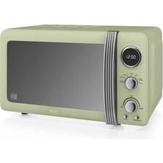 Swan SM22030LGN Retro LED Digital Microwave