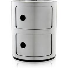 Plast skab Kartell Componibili Chrome Opbevaringsskab 32x40cm