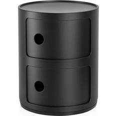 Kartell Componibili Matte Black Förvaringsskåp 32x40cm