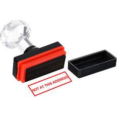 Stamps & Stamp Supplies Uxcell Not At This Address Stamp Black