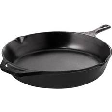 KICHLY 10 Inch Pre-Seasoned Cast Iron Skillet Frying Pan