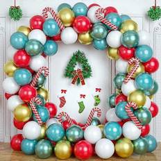 Christmas Balloon Arches Kikidex Christmas Balloon Arch Kit 145PCS