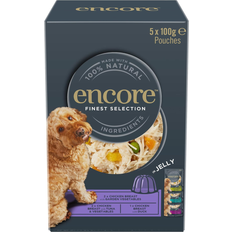 Encore Natural Wet Dog Food Pouches 5x100g