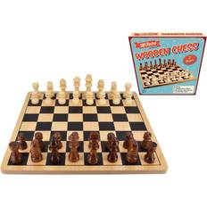 Retro Wooden Board Chess Colour Box