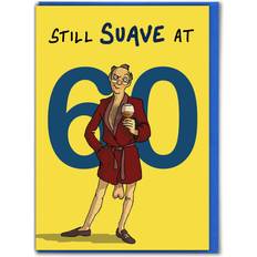 Cheeky Rude Cartoon Birthday Card Suave At 60