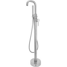 Chrome-plated brass Taps Core Finish Round Bath Shower Mixer Chrome