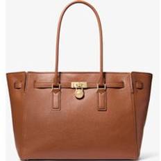 Brown leather tote bag Michael Kors Moderne Large Leather Tote Bag - Brown