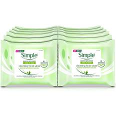 Simple Kind to Skin Cleansing Facial Wipes Pack of 12