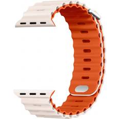 Apple Watch Ultra Ocean Band 8 Starlight Orange