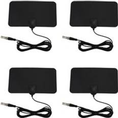 TV Antennas Tlily 4X Flat HD Zoom Digital Indoor TV Antenna