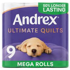 Andrex Ultimate Quilts 9 Mega Toilet Rolls