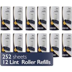 Lint Rollers on sale Korbond 12 Pack Lint Roller Refills - Pre-Cut Sticky Sheets