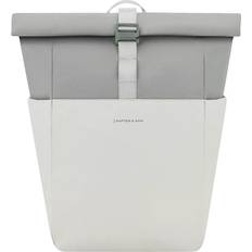 Lund Basic Water Repellent Backpack Green/Light Beige