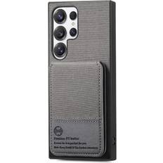 Galaxy s22 ultra leather cover GANGXUN Samsung Galaxy S22 Ultra Leather Case Gray