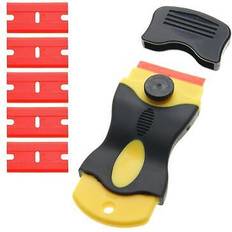 Paint Scrapers Pro Ex-Pro Single Sided Universal with 5 Plastic Safety Blades Paint Scraper