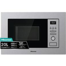 Microwave Ovens Hisense BIM320G41X 20 Litros Inox Grill